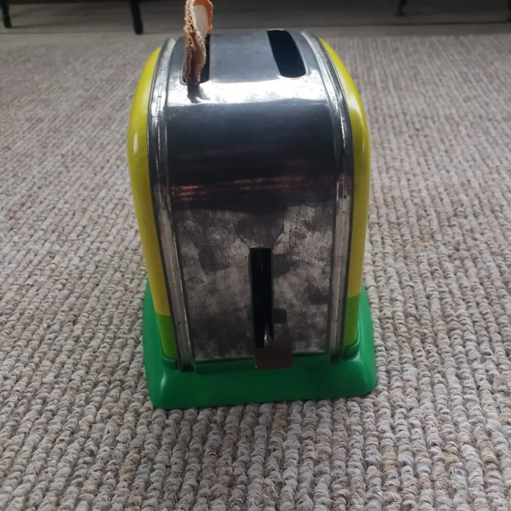 Vintage Toy Toaster Sunnie Miss Ohio Art Company